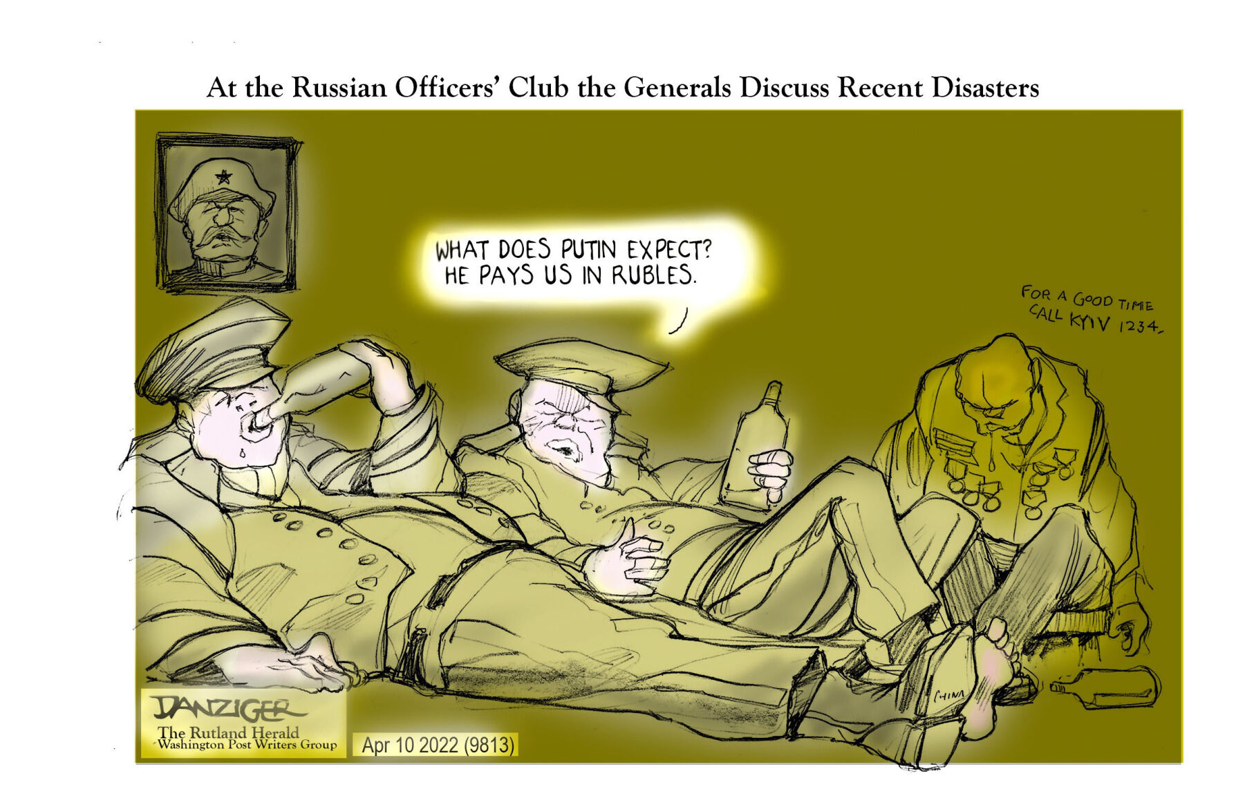 Jeff Danziger cartoon